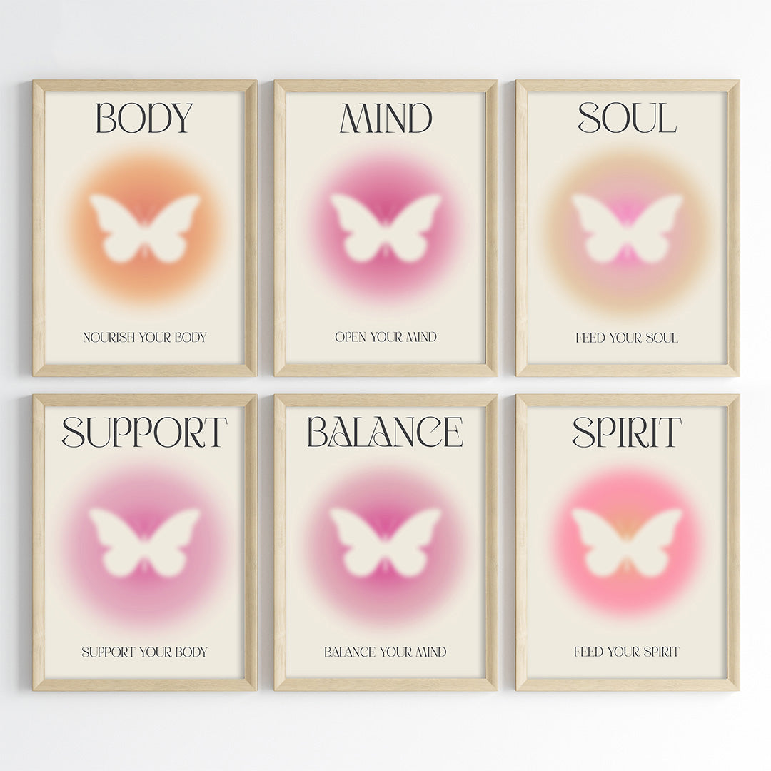 Grow & Glow Aura Wall Art (Framed)