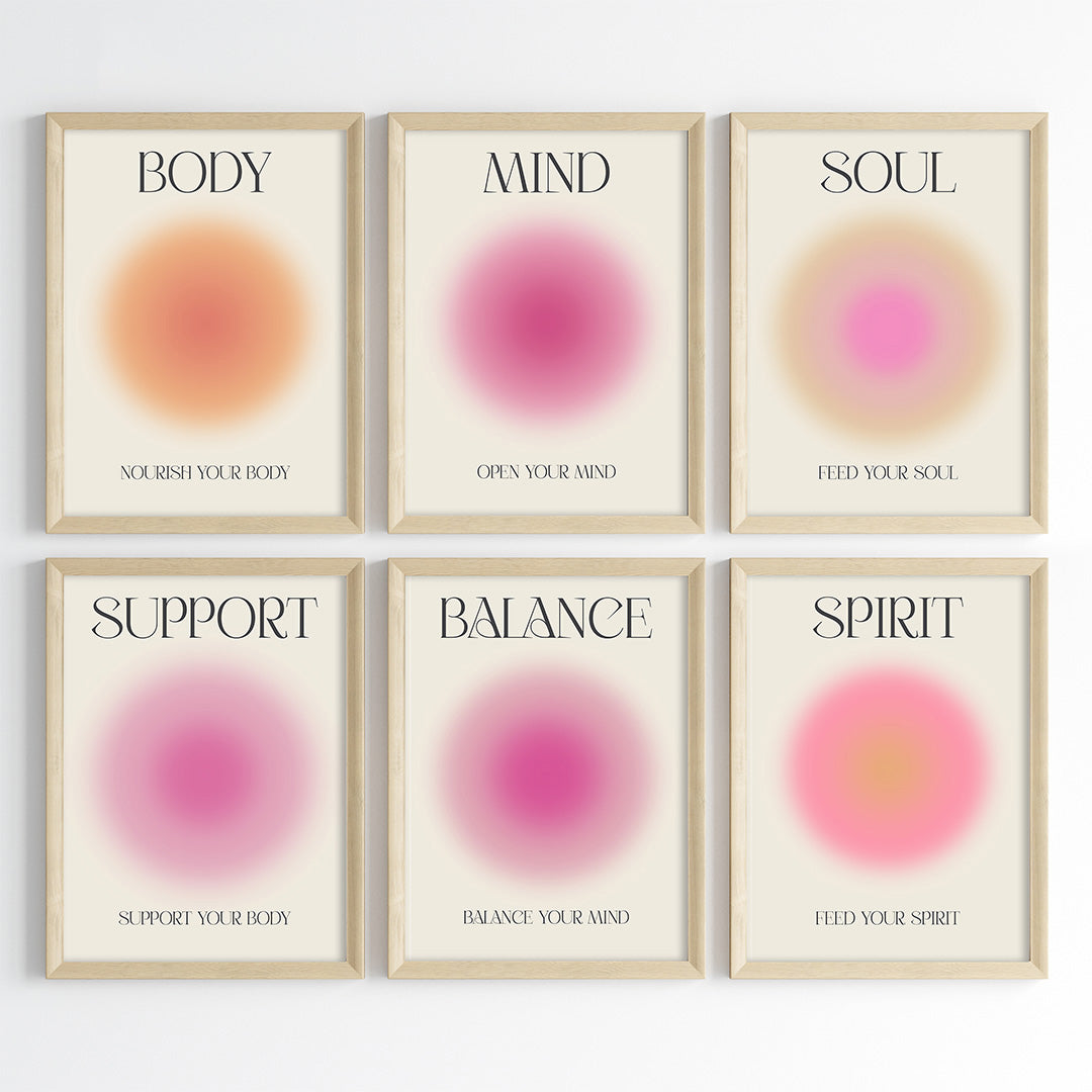 Grow & Glow Aura Wall Art (Framed)