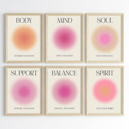 Grow & Glow Aura Wall Art (Framed)
