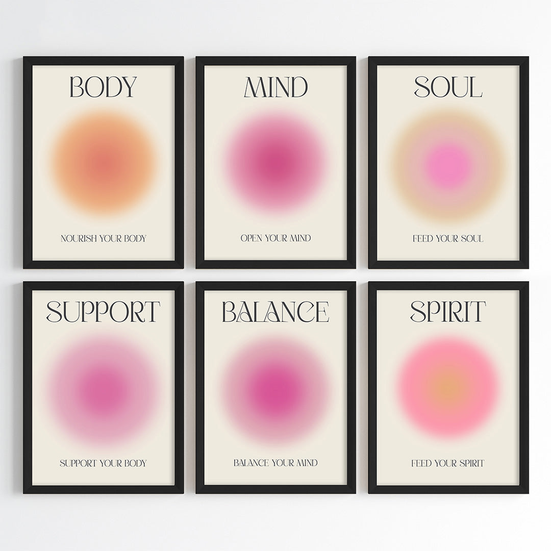 Grow & Glow Aura Wall Art (Framed)