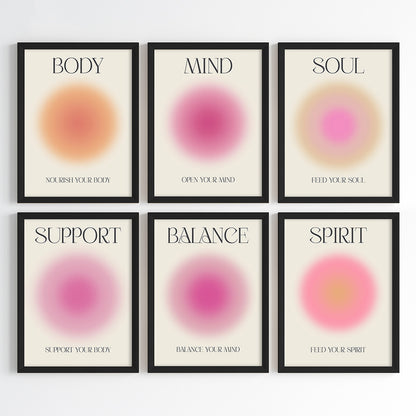 Grow & Glow Aura Wall Art (Framed)