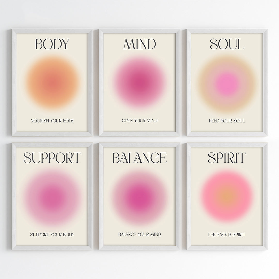 Grow & Glow Aura Wall Art (Framed)