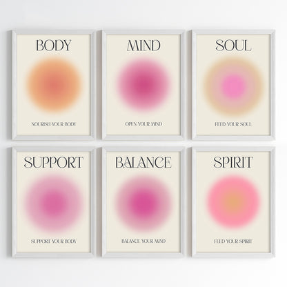 Grow & Glow Aura Wall Art (Framed)