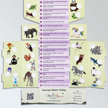 Interactive Positivity Personalized Flash Cards (Coloring & Wall Display Set)