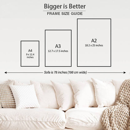 The Success Mantra Wall Art (Framed Set of 3)