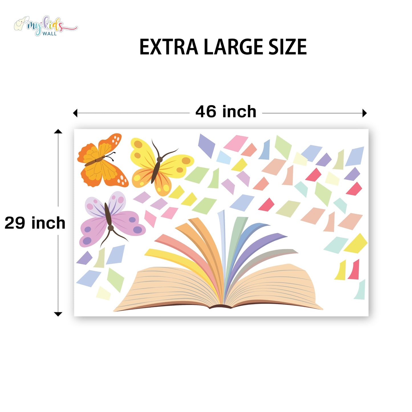 Once Upon a Time Storybook Personalized Wall Stickers