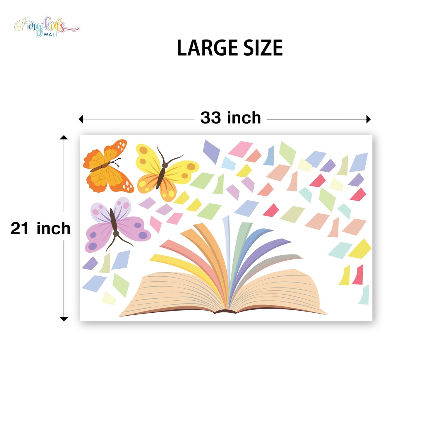 Once Upon a Time Storybook Personalized Wall Stickers