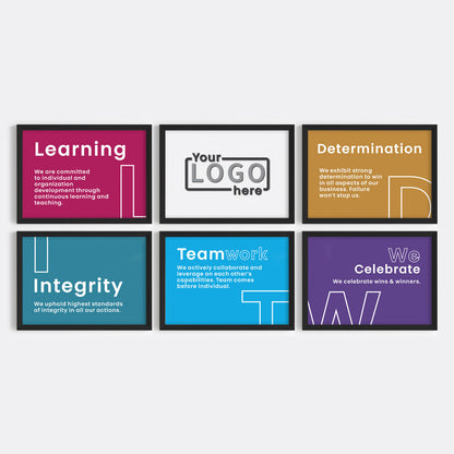 Our Core Beliefs Wall Art (Framed)