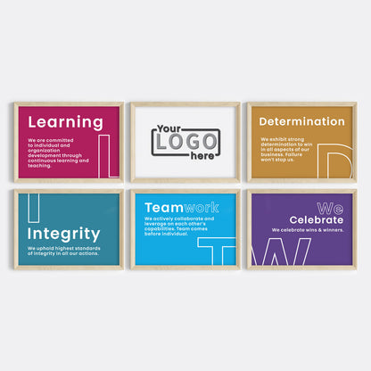 Our Core Beliefs Wall Art (Framed)