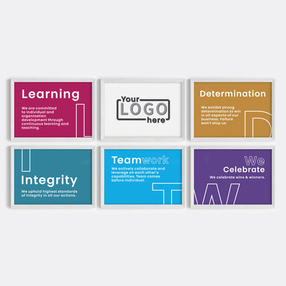Our Core Beliefs Wall Art (Framed)