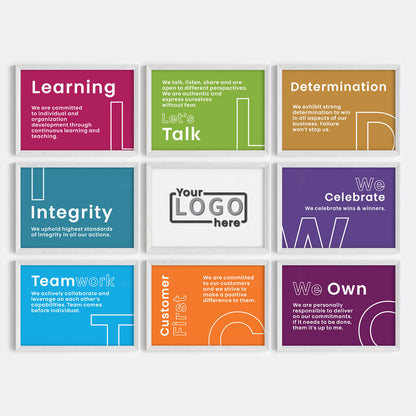 Our Core Beliefs Wall Art (Framed)