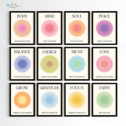 Positive Aura Wall Art (Framed)
