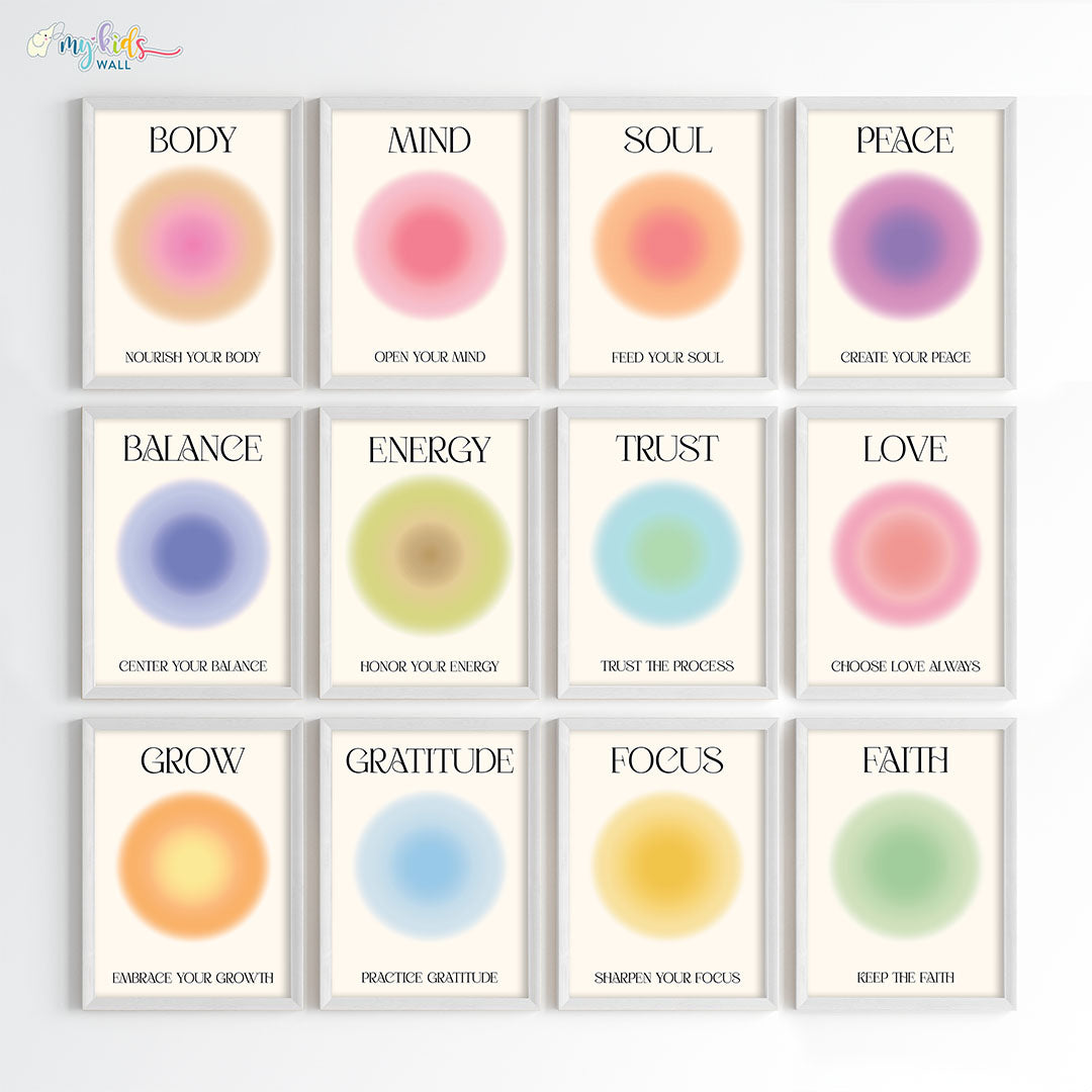 Positive Aura Wall Art (Framed)