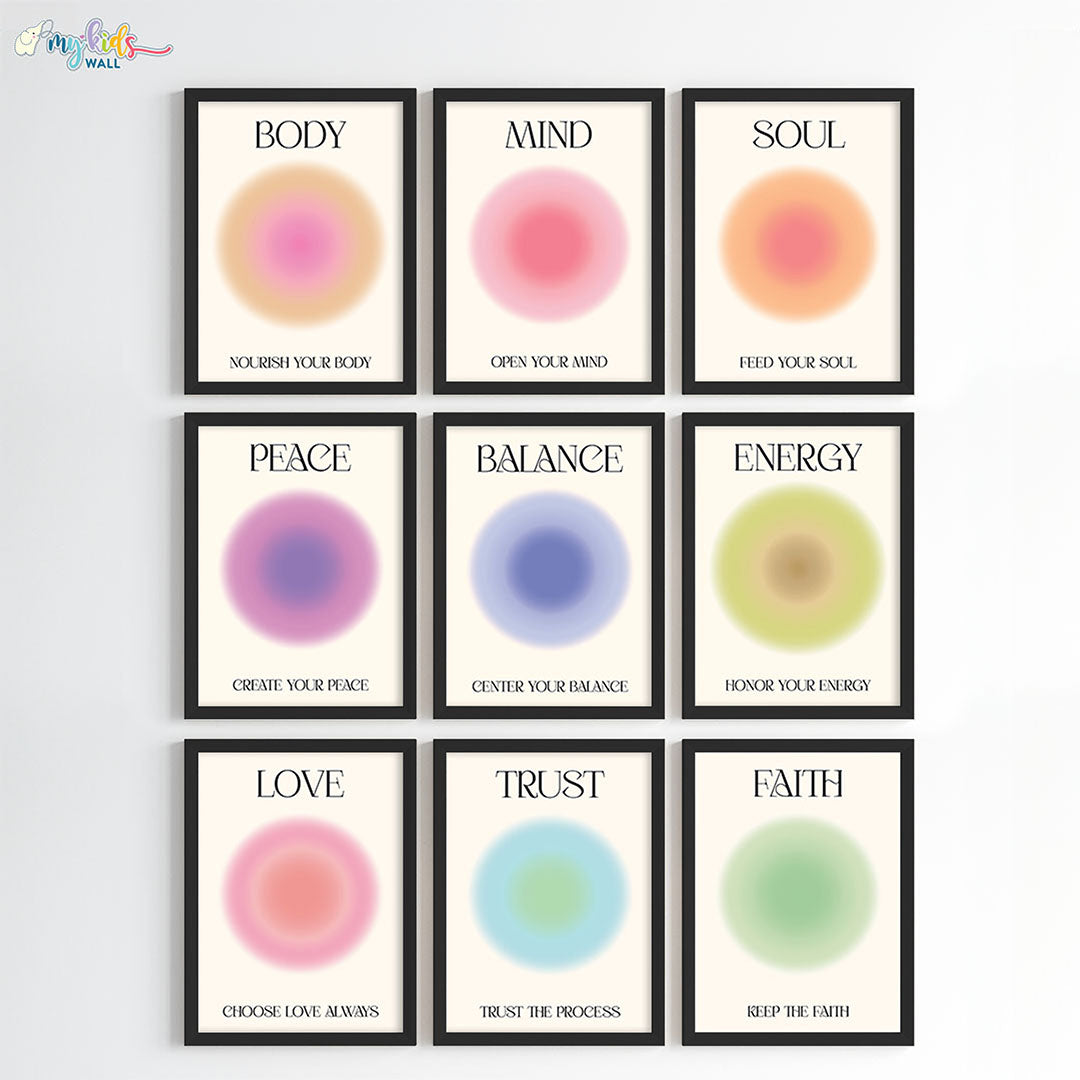 Positive Aura Wall Art (Framed)