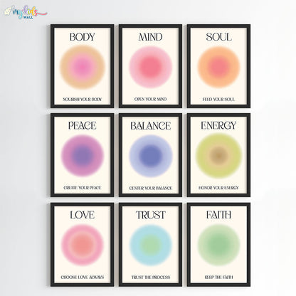 Positive Aura Wall Art (Framed)
