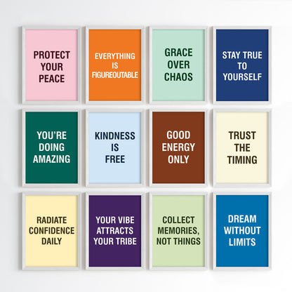 Positive Energy Wall Art (Framed)