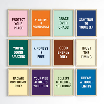 Positive Energy Wall Art (Framed)