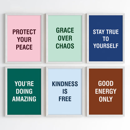 Positive Energy Wall Art (Framed)