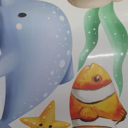 Underwater Ocean Animals Wall Stickers