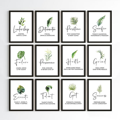 Reminders for Success Wall Art (Framed)