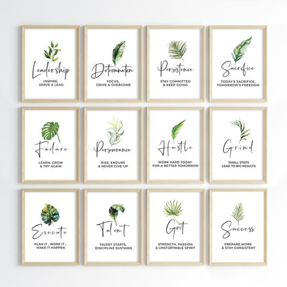 Reminders for Success Wall Art (Framed)