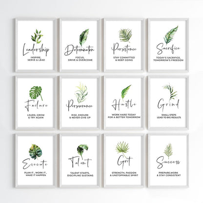 Reminders for Success Wall Art (Framed)