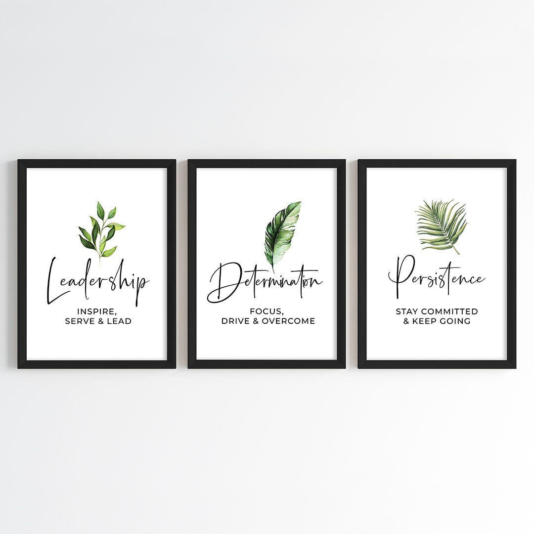 Reminders for Success Wall Art (Framed)