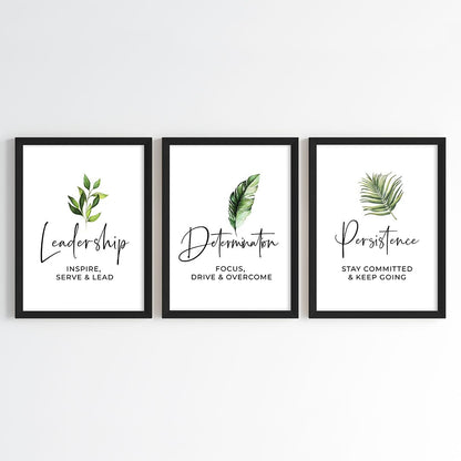 Reminders for Success Wall Art (Framed)