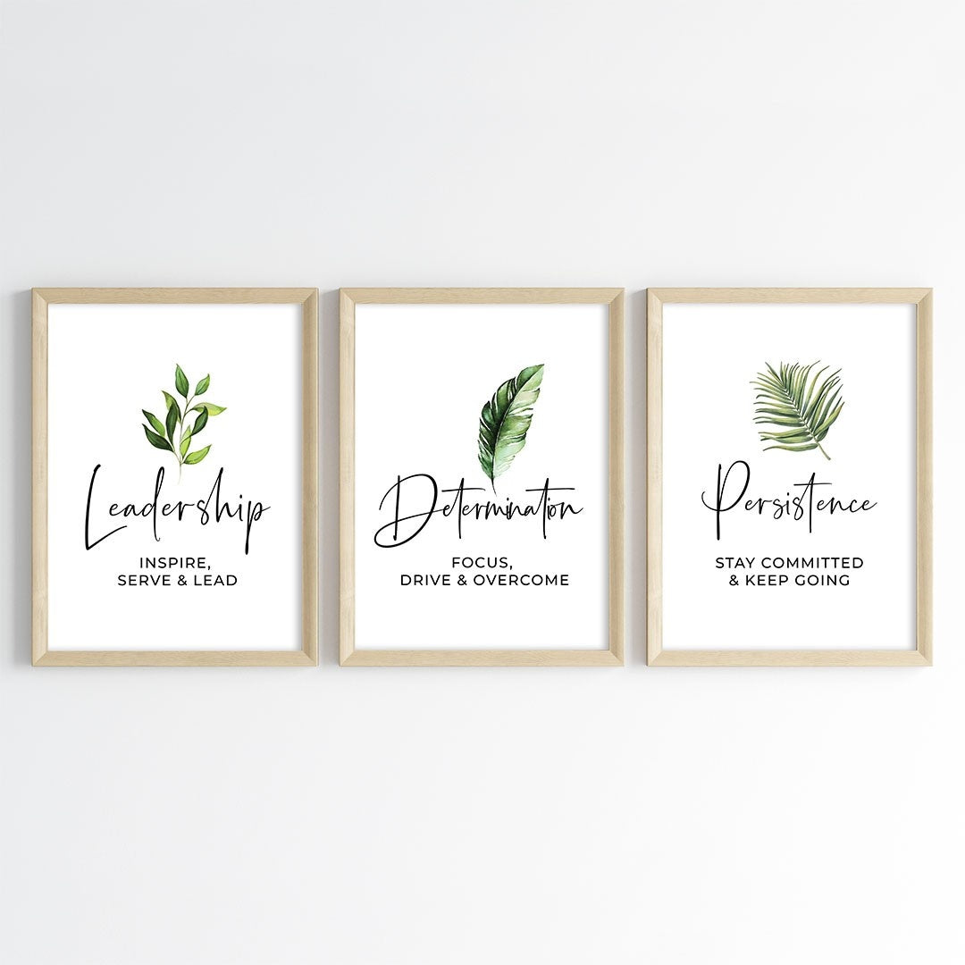 Reminders for Success Wall Art (Framed)