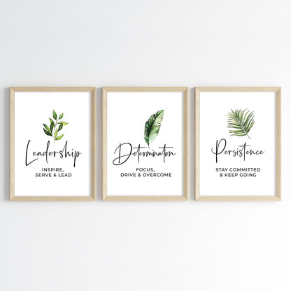 Reminders for Success Wall Art (Framed)