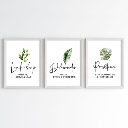 Reminders for Success Wall Art (Framed)