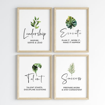 Reminders for Success Wall Art (Framed)