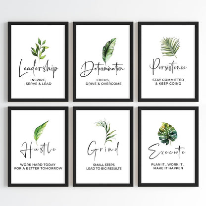Reminders for Success Wall Art (Framed)