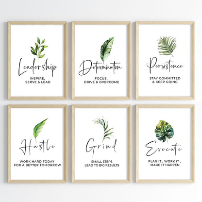 Reminders for Success Wall Art (Framed)