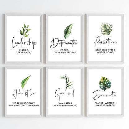 Reminders for Success Wall Art (Framed)