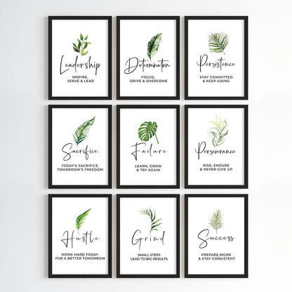 Reminders for Success Wall Art (Framed)