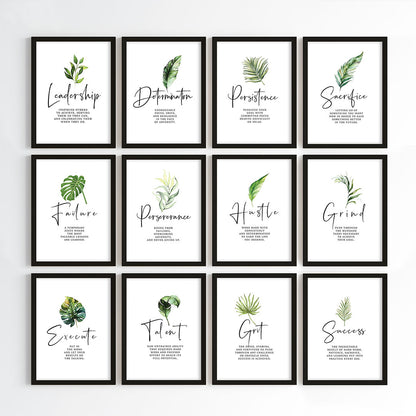 Reminders for Success Wall Art (Framed)