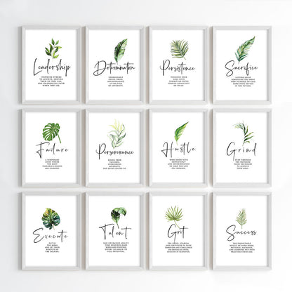 Reminders for Success Wall Art (Framed)