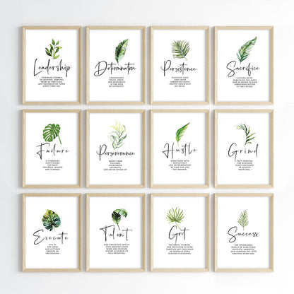 Reminders for Success Wall Art (Framed)