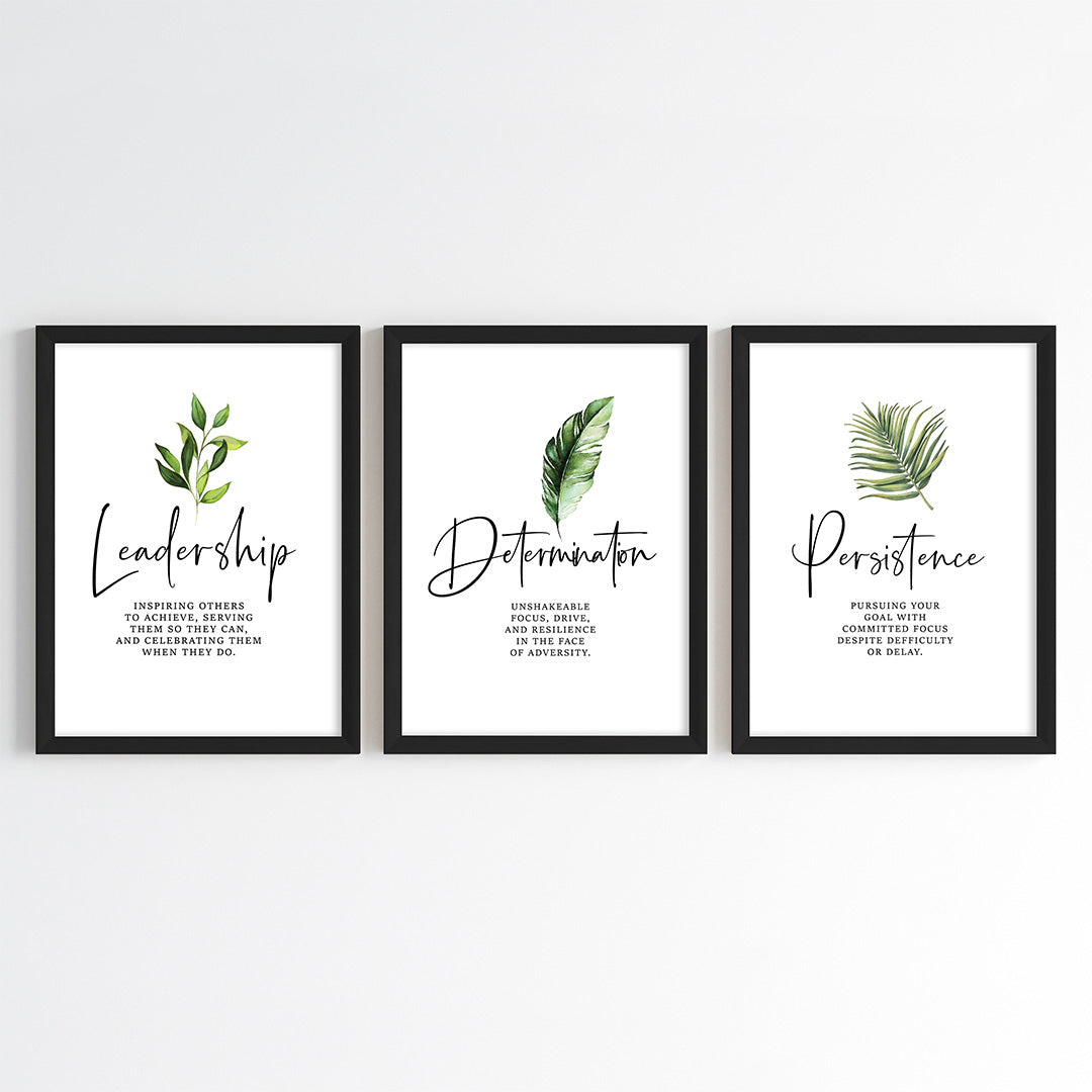 Reminders for Success Wall Art (Framed)