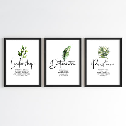 Reminders for Success Wall Art (Framed)