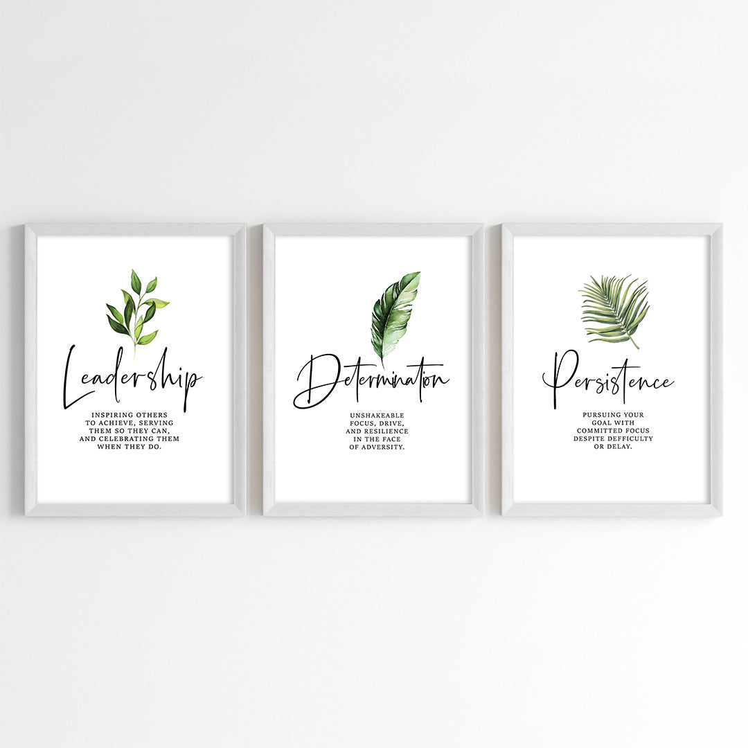Reminders for Success Wall Art (Framed)