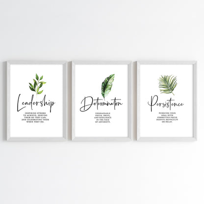 Reminders for Success Wall Art (Framed)
