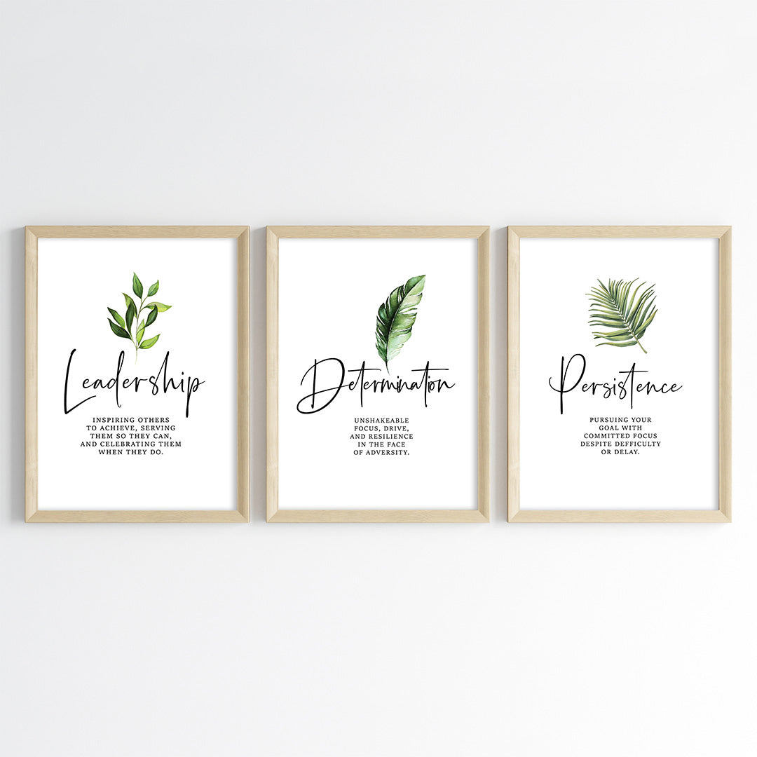 Reminders for Success Wall Art (Framed)