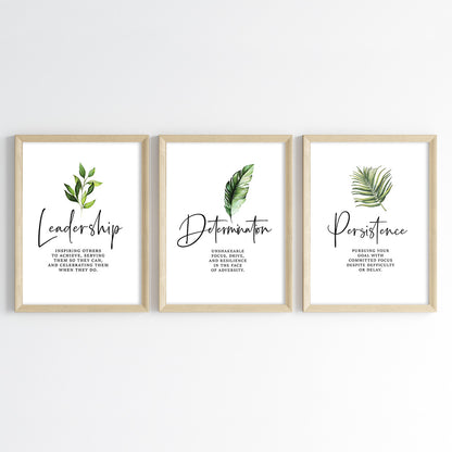 Reminders for Success Wall Art (Framed)