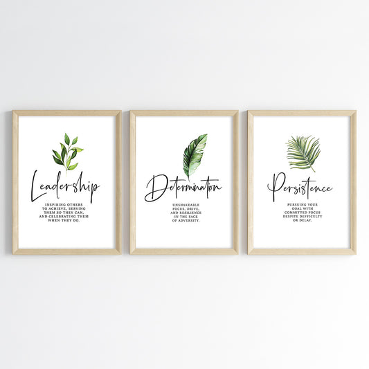 Reminders for Success Wall Art (Framed)