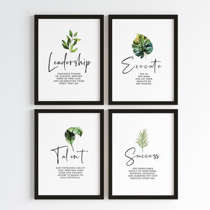 Reminders for Success Wall Art (Framed)
