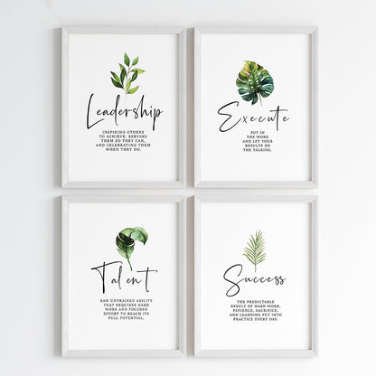 Reminders for Success Wall Art (Framed)