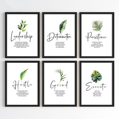 Reminders for Success Wall Art (Framed)