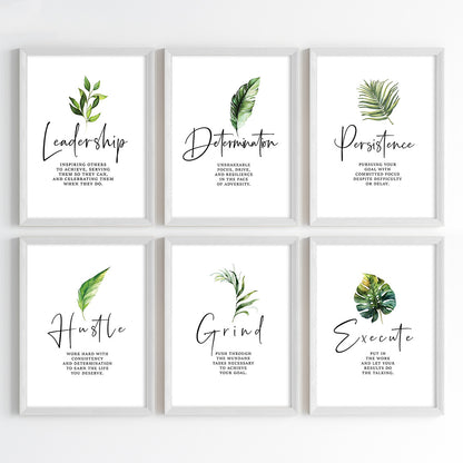 Reminders for Success Wall Art (Framed)